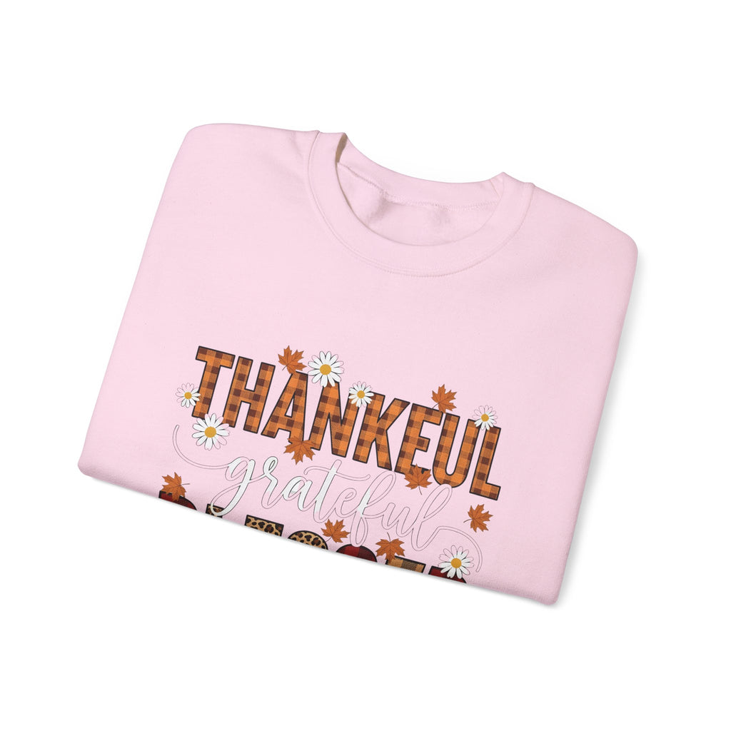 Thankful and Blessed Sweatshirt for Fall Celebrations