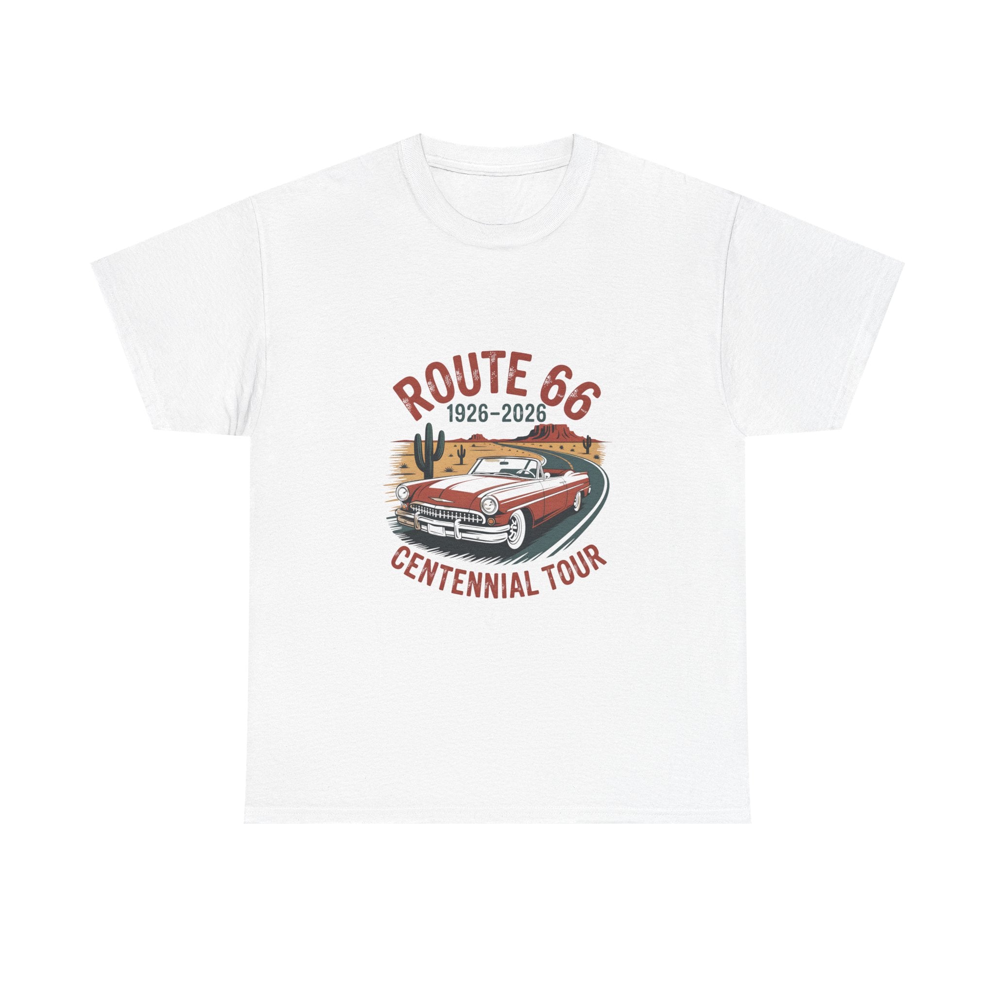 Route 66 Centennial Tour Vintage Road Trip T-Shirt