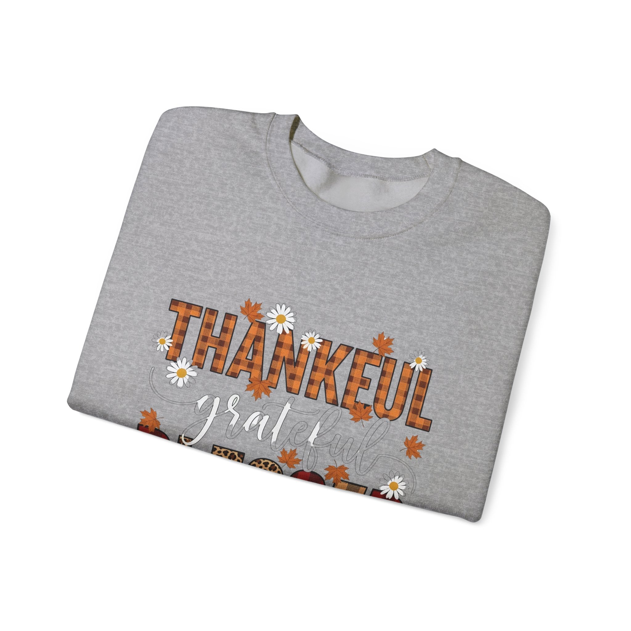 Thankful and Blessed Sweatshirt for Fall Celebrations