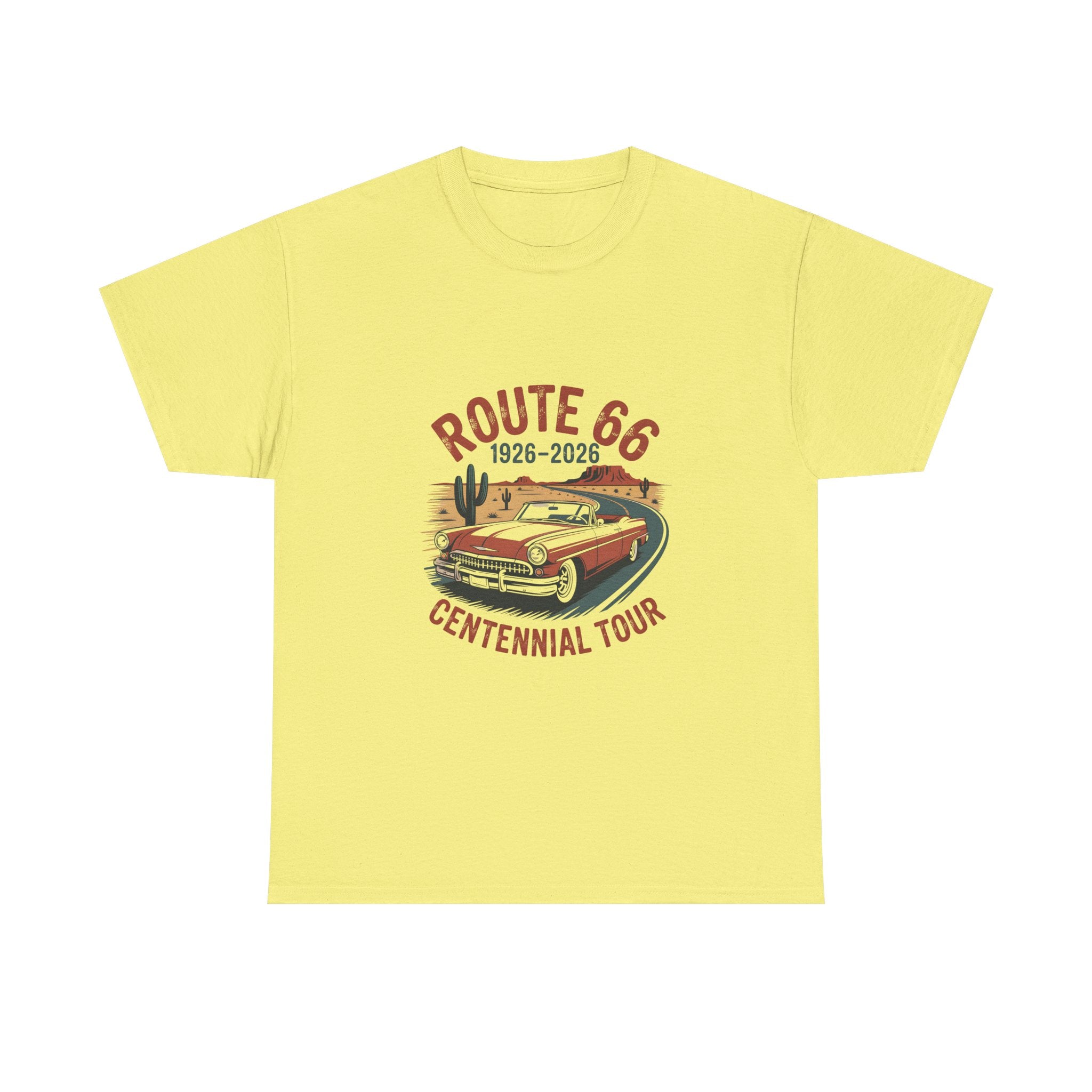 Route 66 Centennial Tour Vintage Road Trip T-Shirt