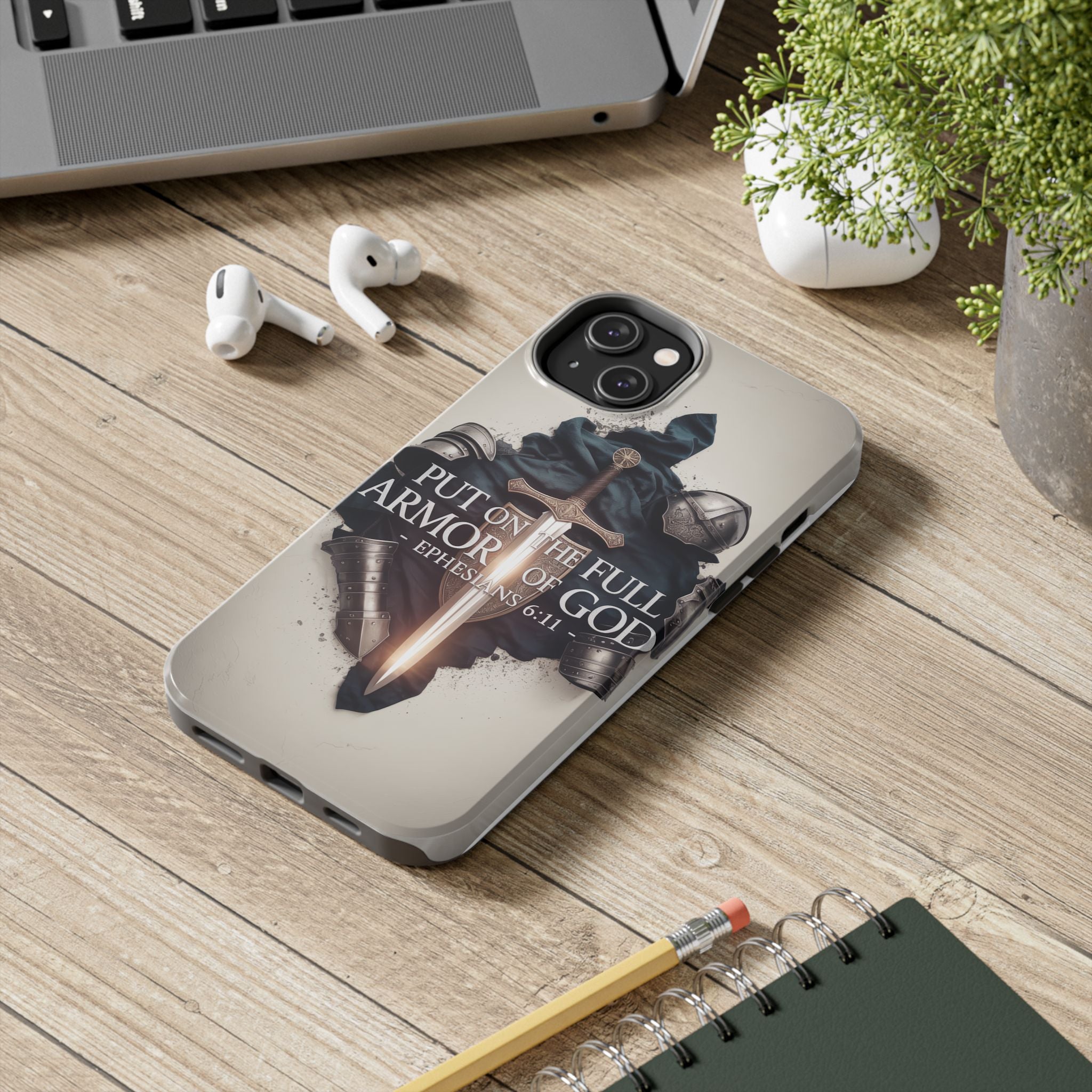 Armor of God Phone Case - Ephesians 6:11 Christian iPhone & Samsung Cover