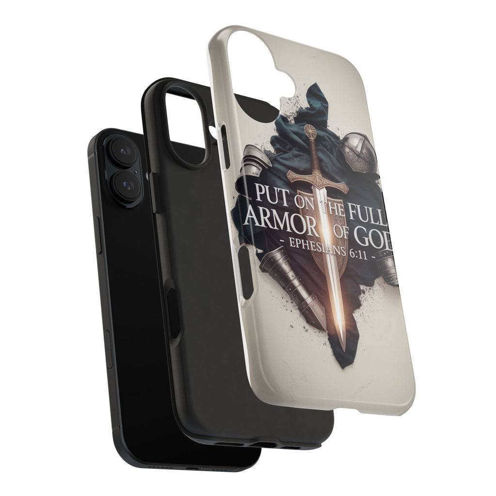 Armor of God Phone Case - Ephesians 6:11 Christian iPhone & Samsung Cover