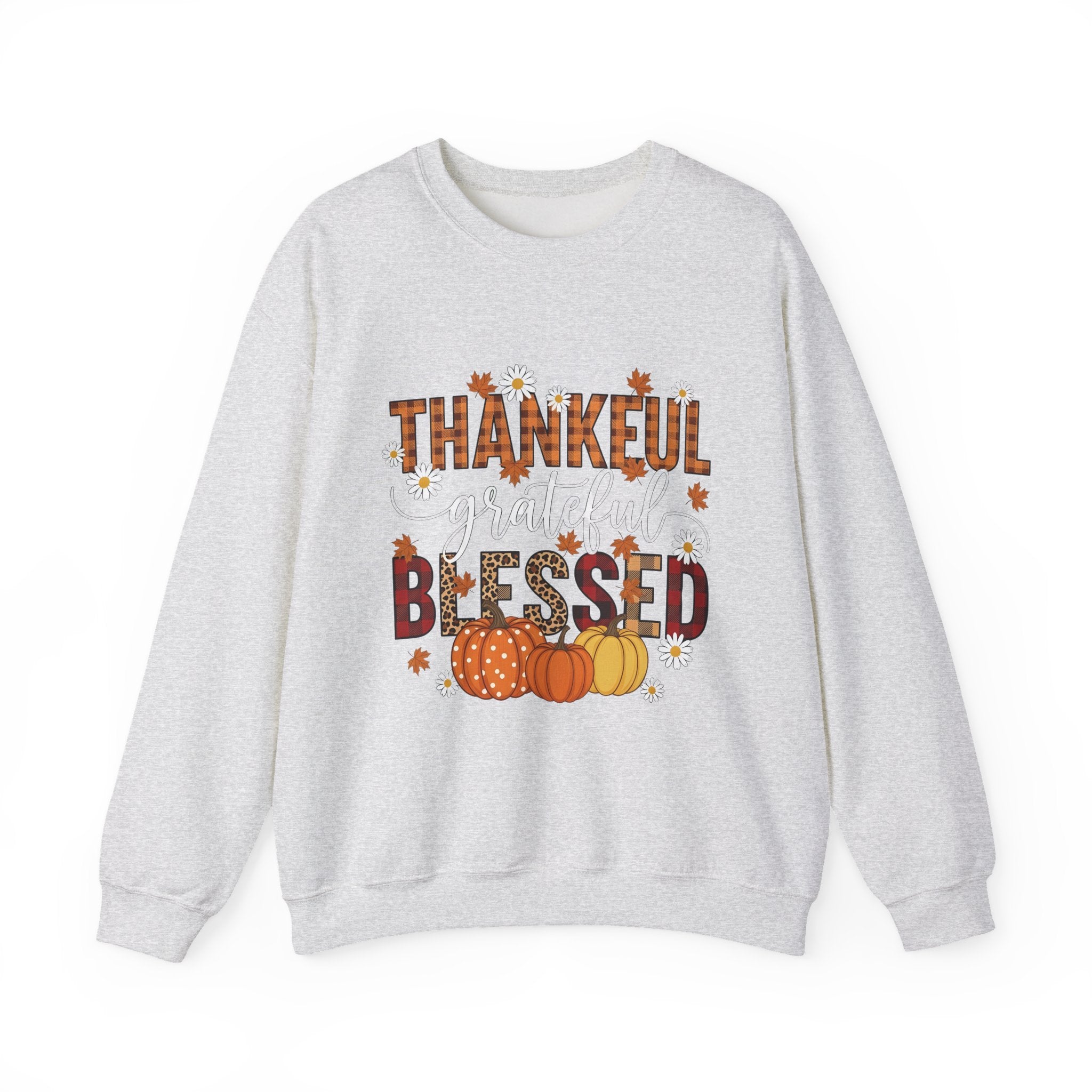 Thankful and Blessed Sweatshirt for Fall Celebrations