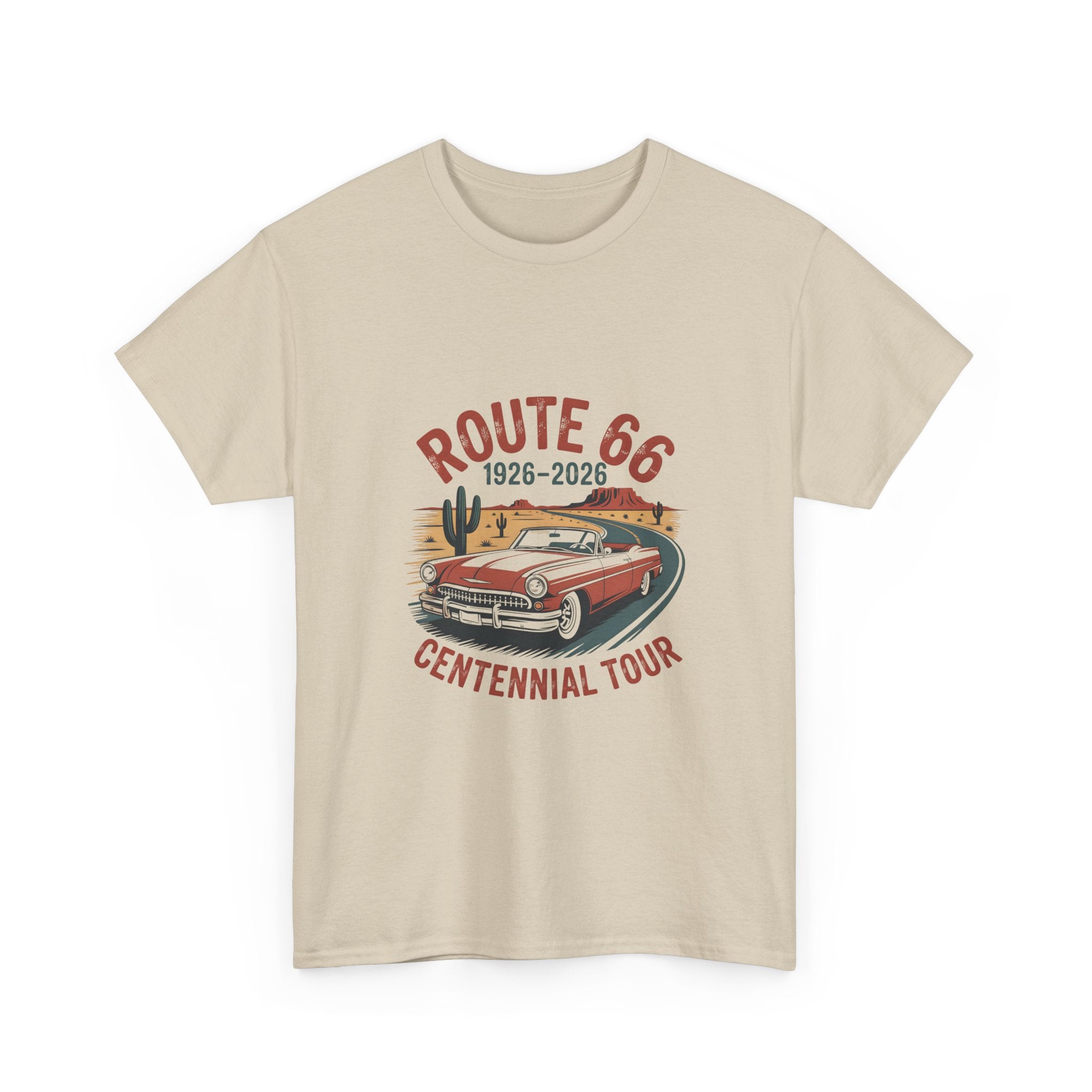 Route 66 Centennial Tour Vintage Road Trip T-Shirt
