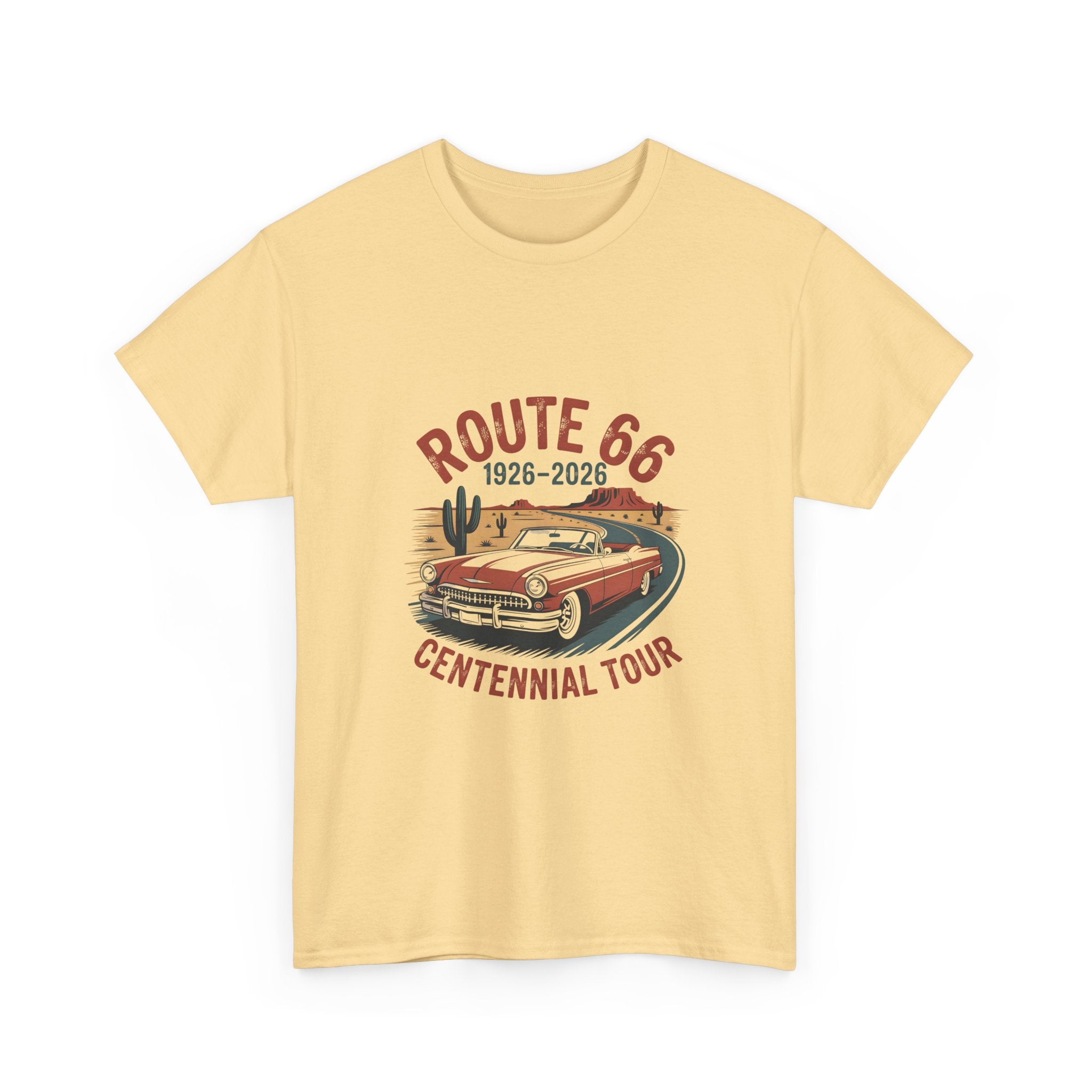Route 66 Centennial Tour Vintage Road Trip T-Shirt