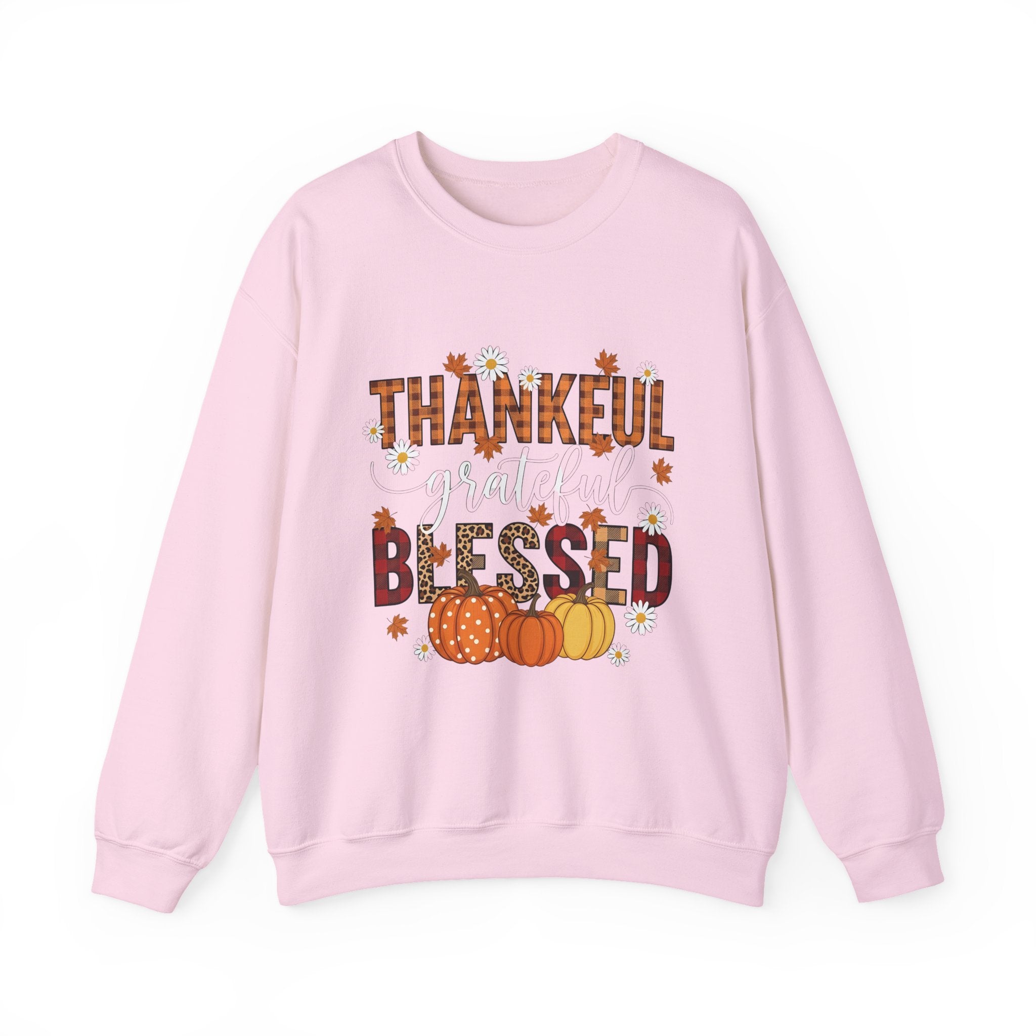 Thankful and Blessed Sweatshirt for Fall Celebrations