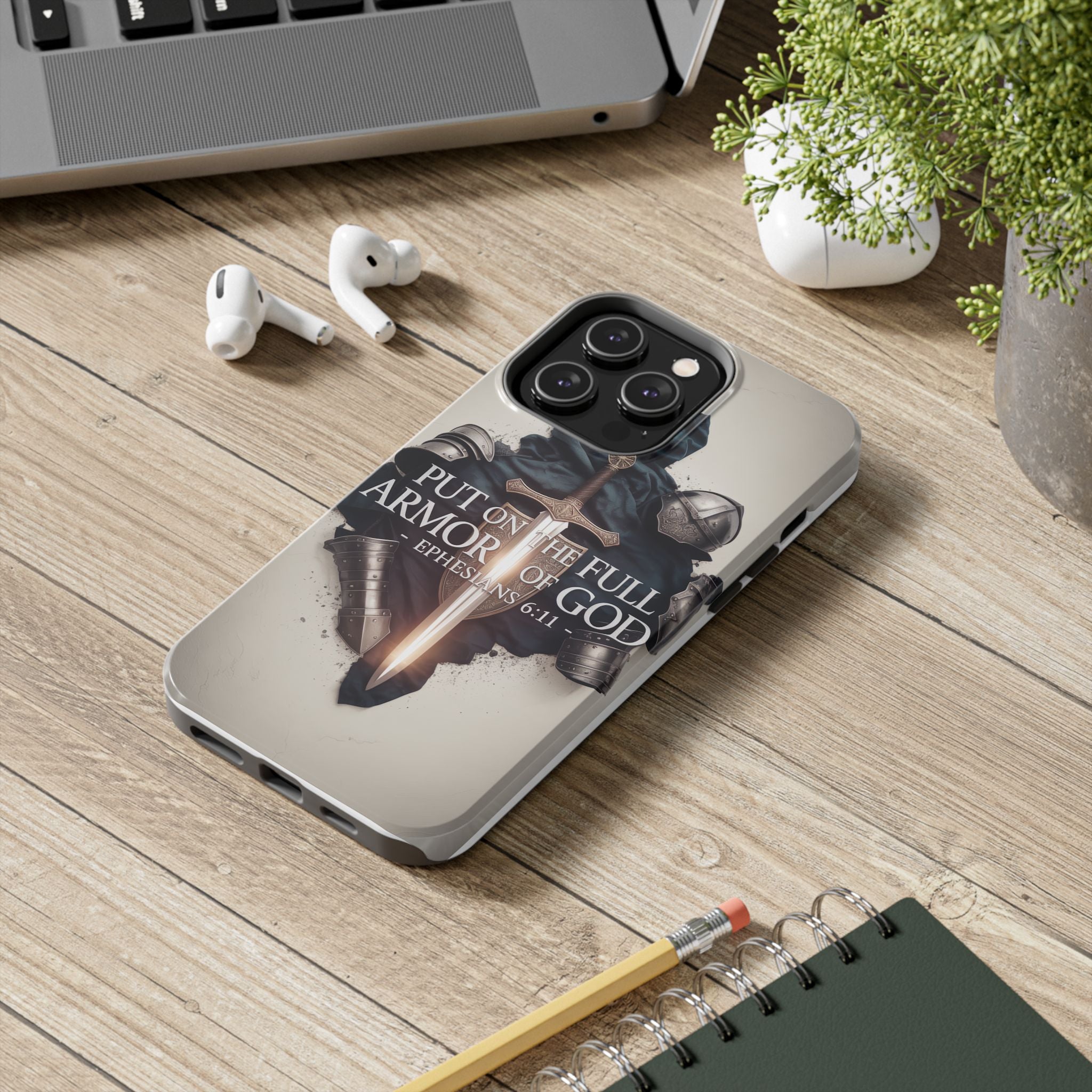 Armor of God Phone Case - Ephesians 6:11 Christian iPhone & Samsung Cover