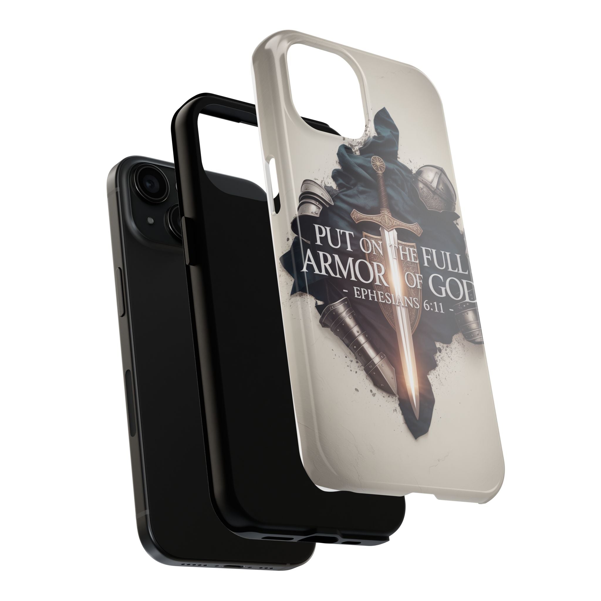 Armor of God Phone Case - Ephesians 6:11 Christian iPhone & Samsung Cover