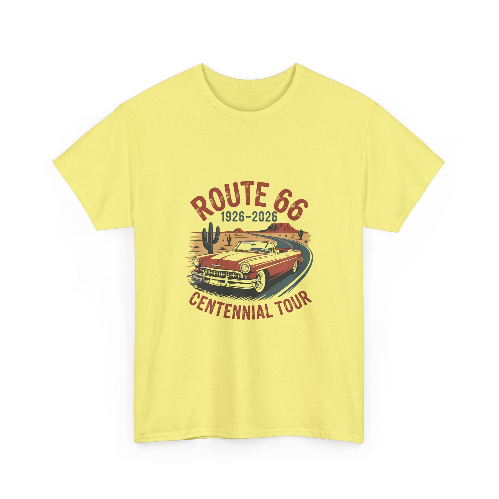 Route 66 Centennial Tour Vintage Road Trip T-Shirt