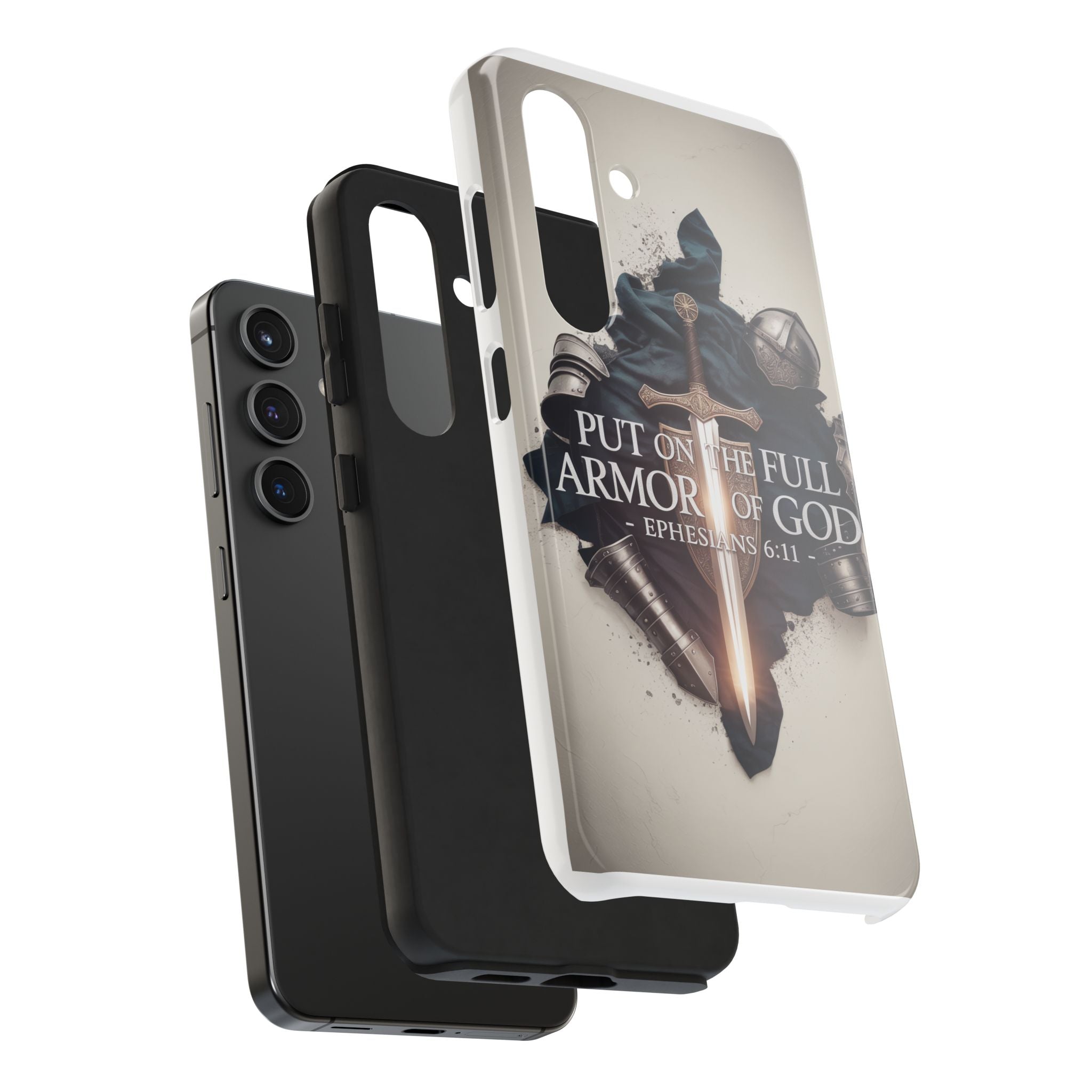 Armor of God Phone Case - Ephesians 6:11 Christian iPhone & Samsung Cover