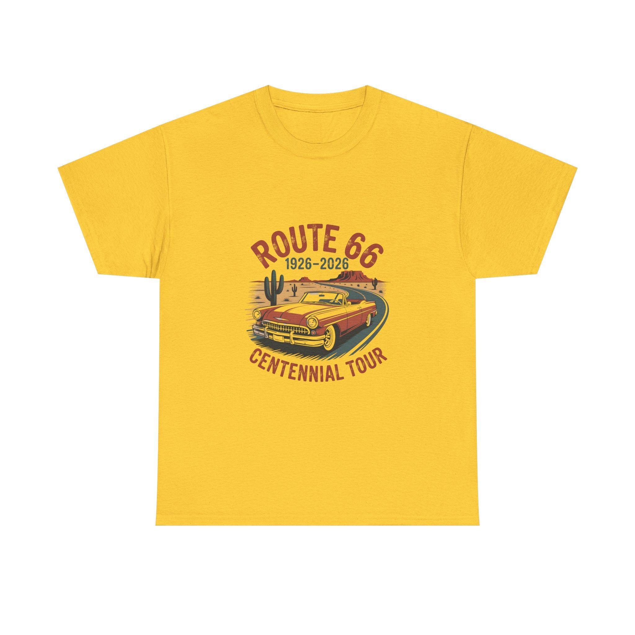 Route 66 Centennial Tour Vintage Road Trip T-Shirt