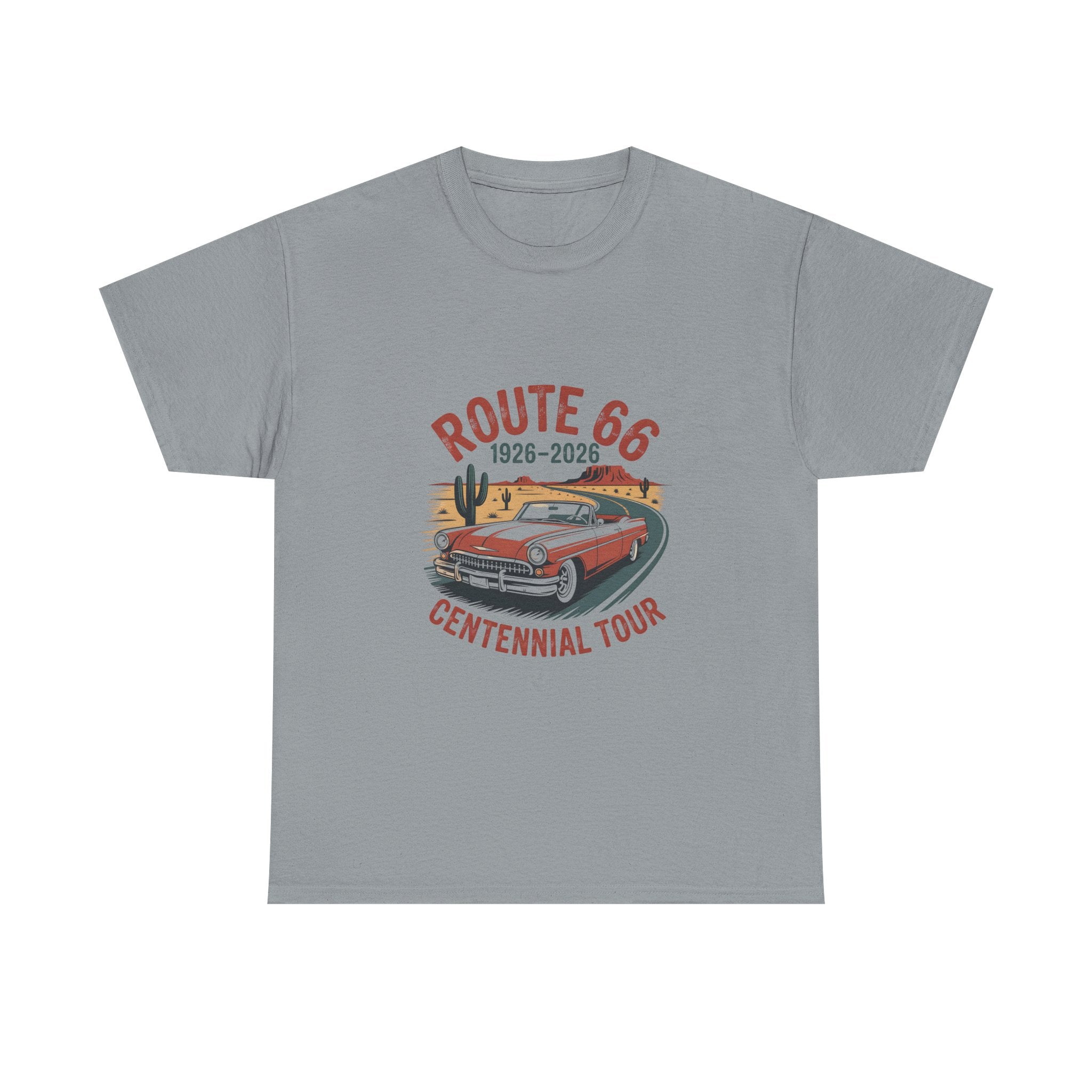 Route 66 Centennial Tour Vintage Road Trip T-Shirt