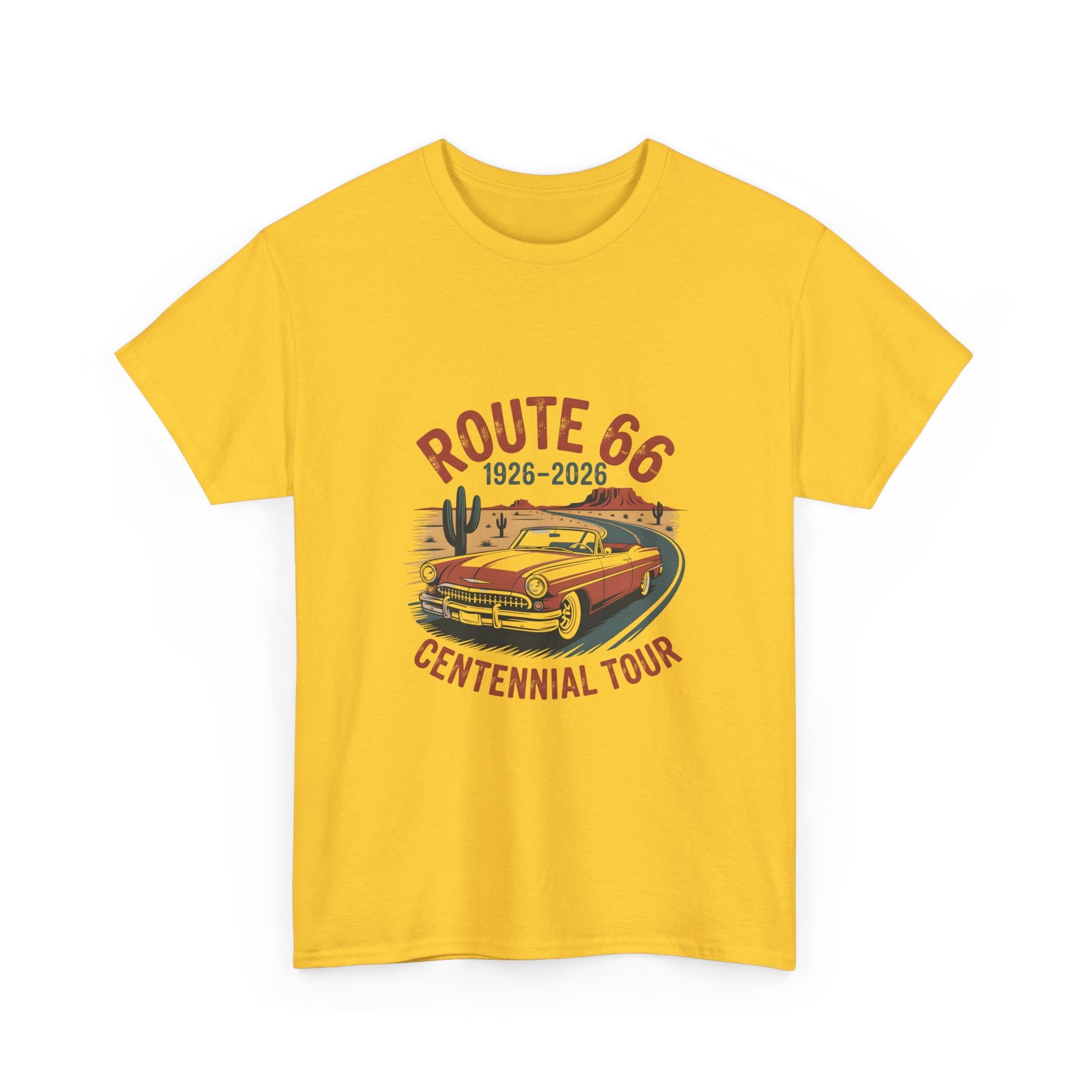 Route 66 Centennial Tour Vintage Road Trip T-Shirt