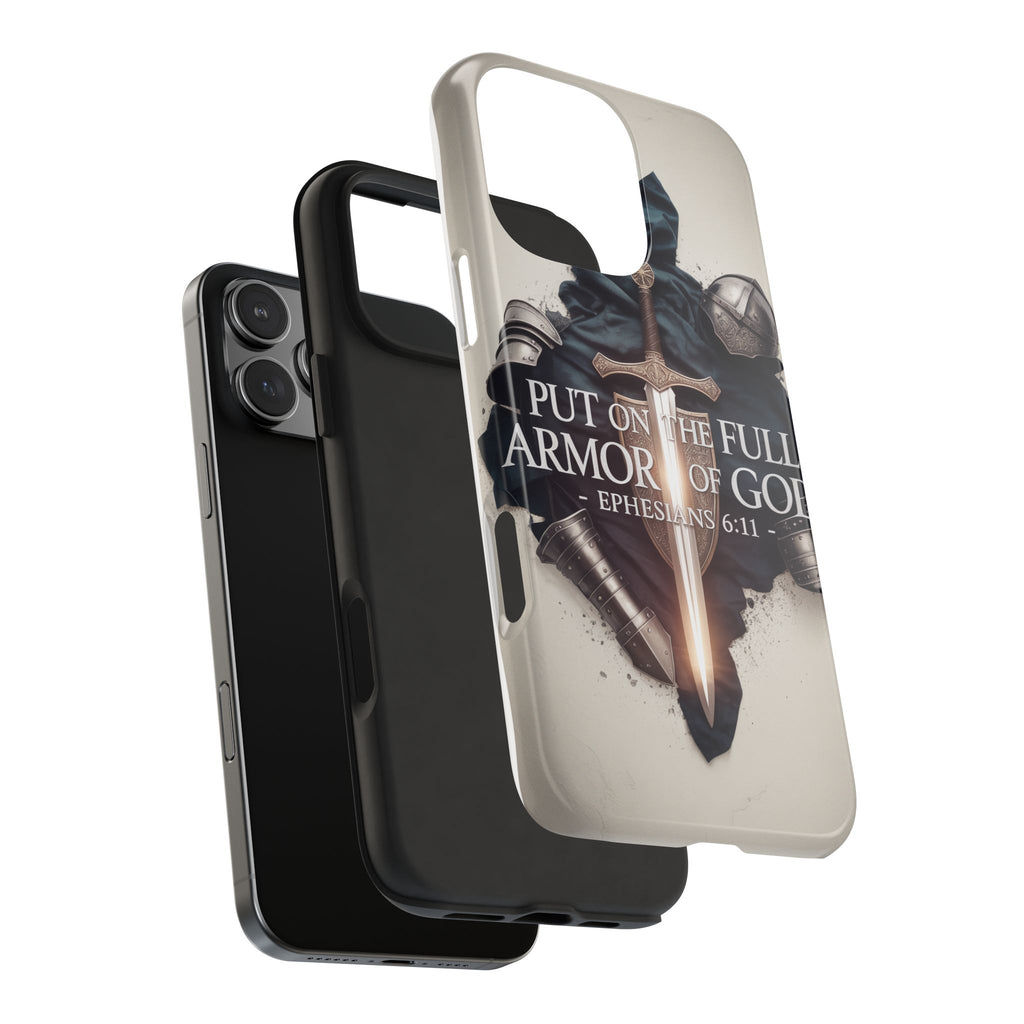 Armor of God Phone Case - Ephesians 6:11 Christian iPhone & Samsung Cover
