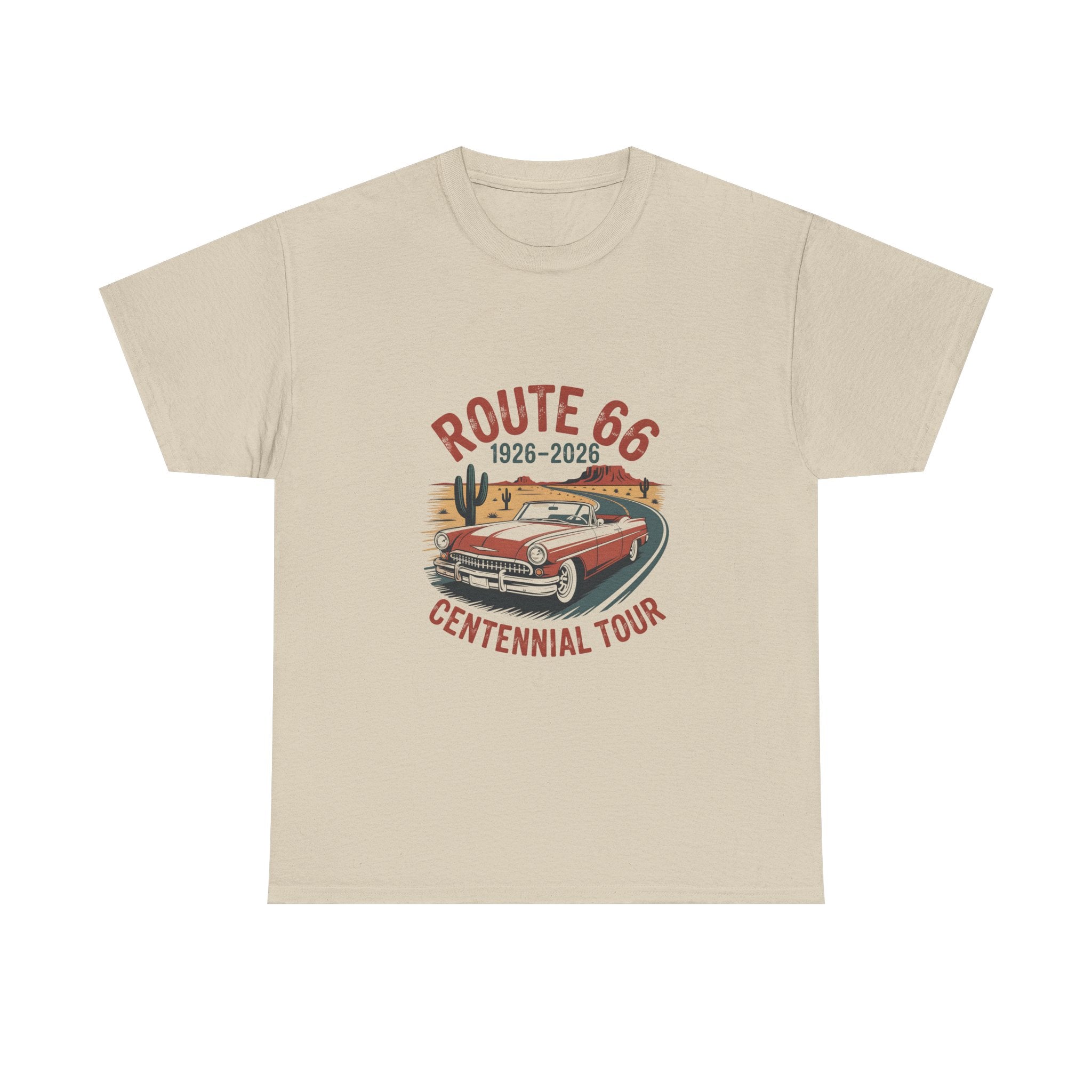 Route 66 Centennial Tour Vintage Road Trip T-Shirt