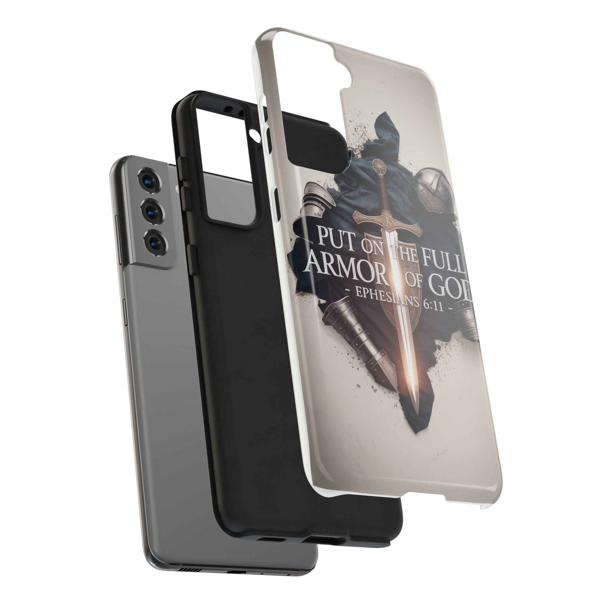 Armor of God Phone Case - Ephesians 6:11 Christian iPhone & Samsung Cover
