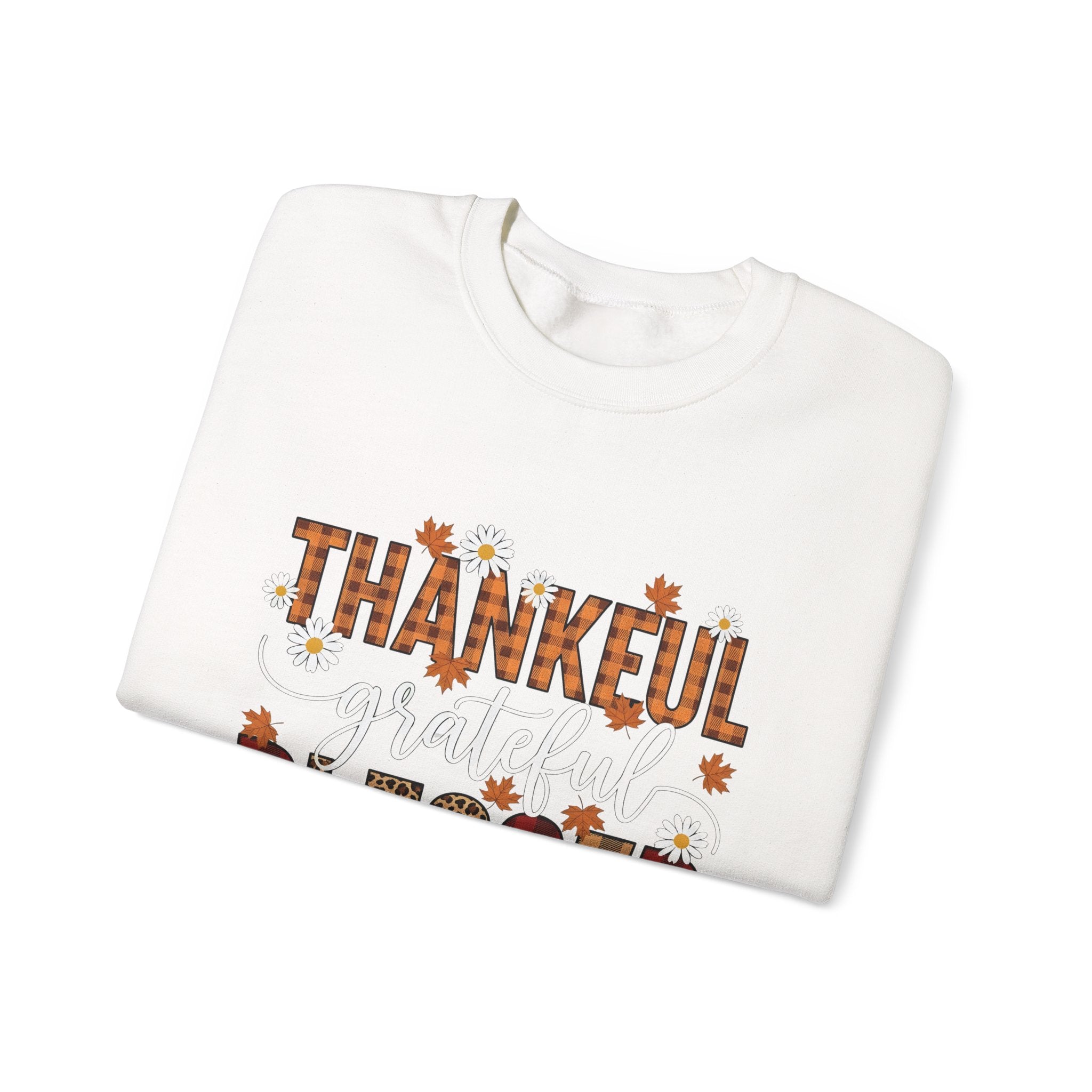 Thankful and Blessed Sweatshirt for Fall Celebrations