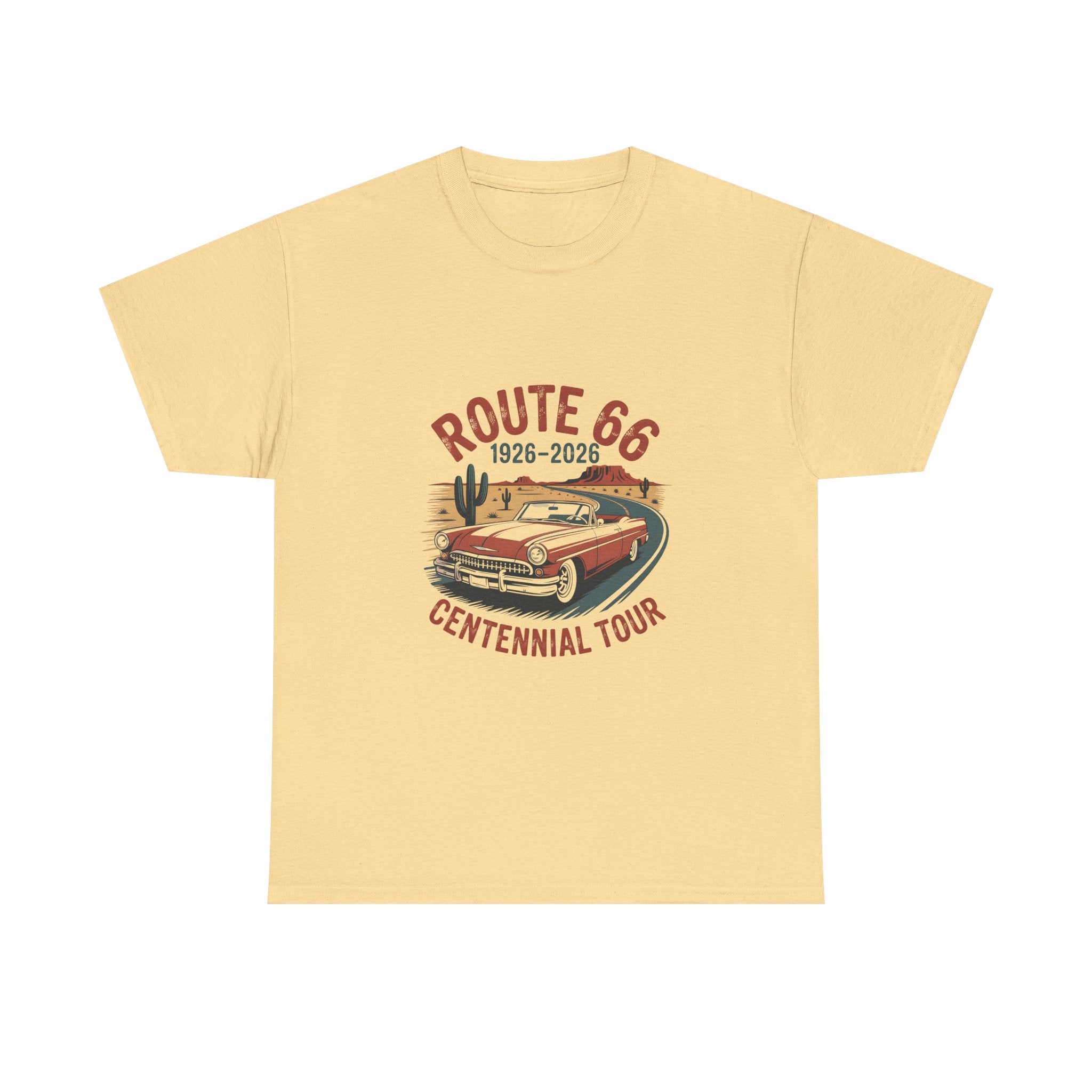 Route 66 Centennial Tour Vintage Road Trip T-Shirt