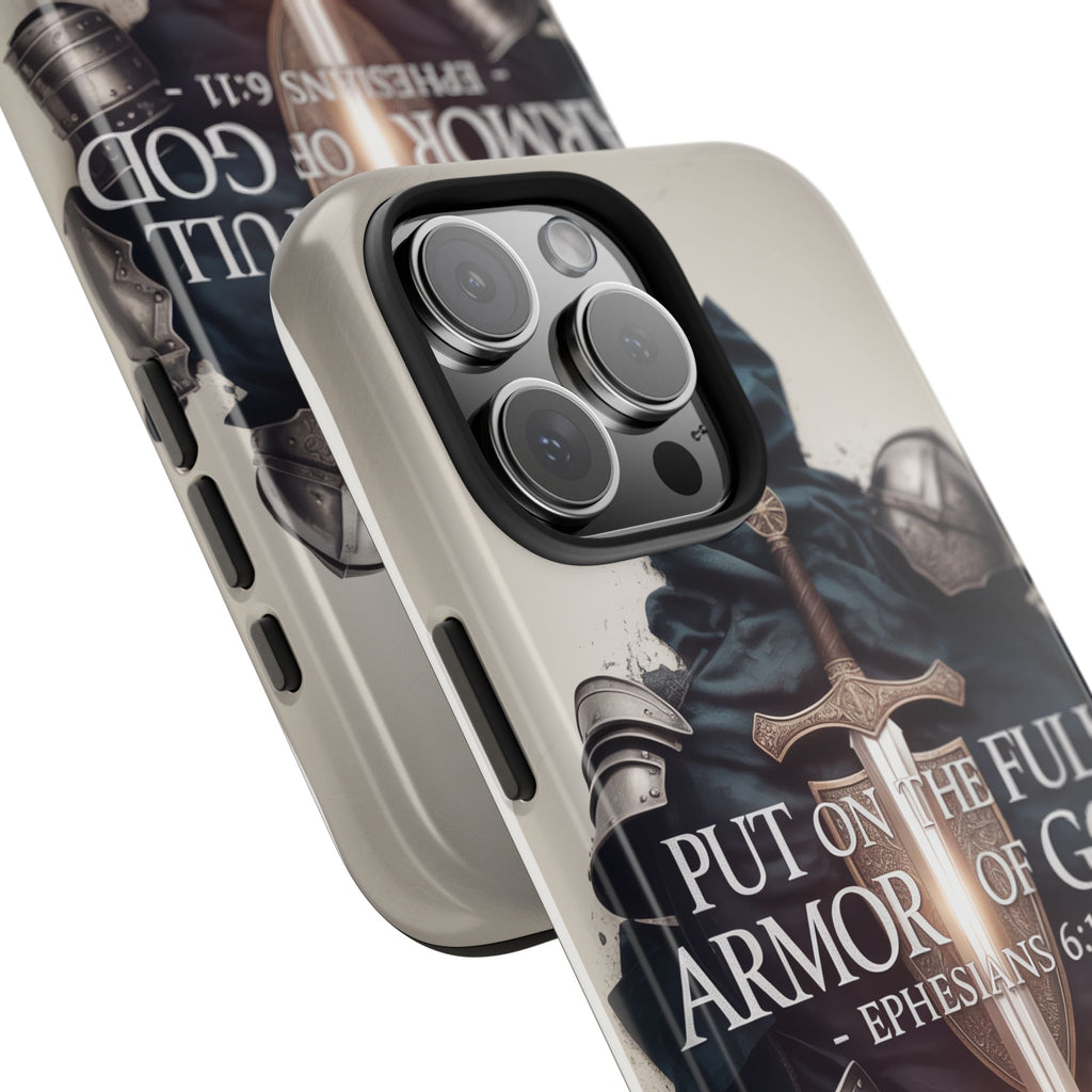 Armor of God Phone Case - Ephesians 6:11 Christian iPhone & Samsung Cover