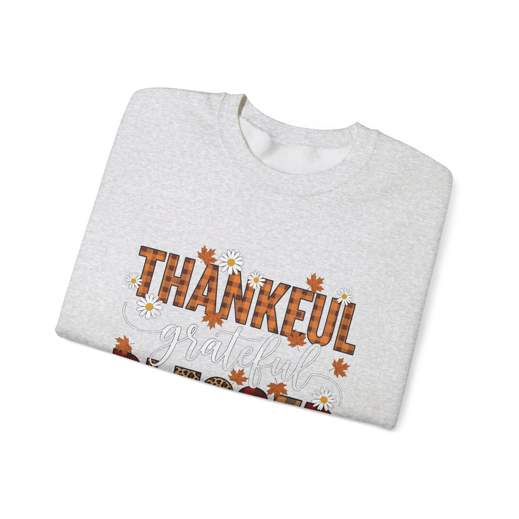 Thankful and Blessed Sweatshirt for Fall Celebrations