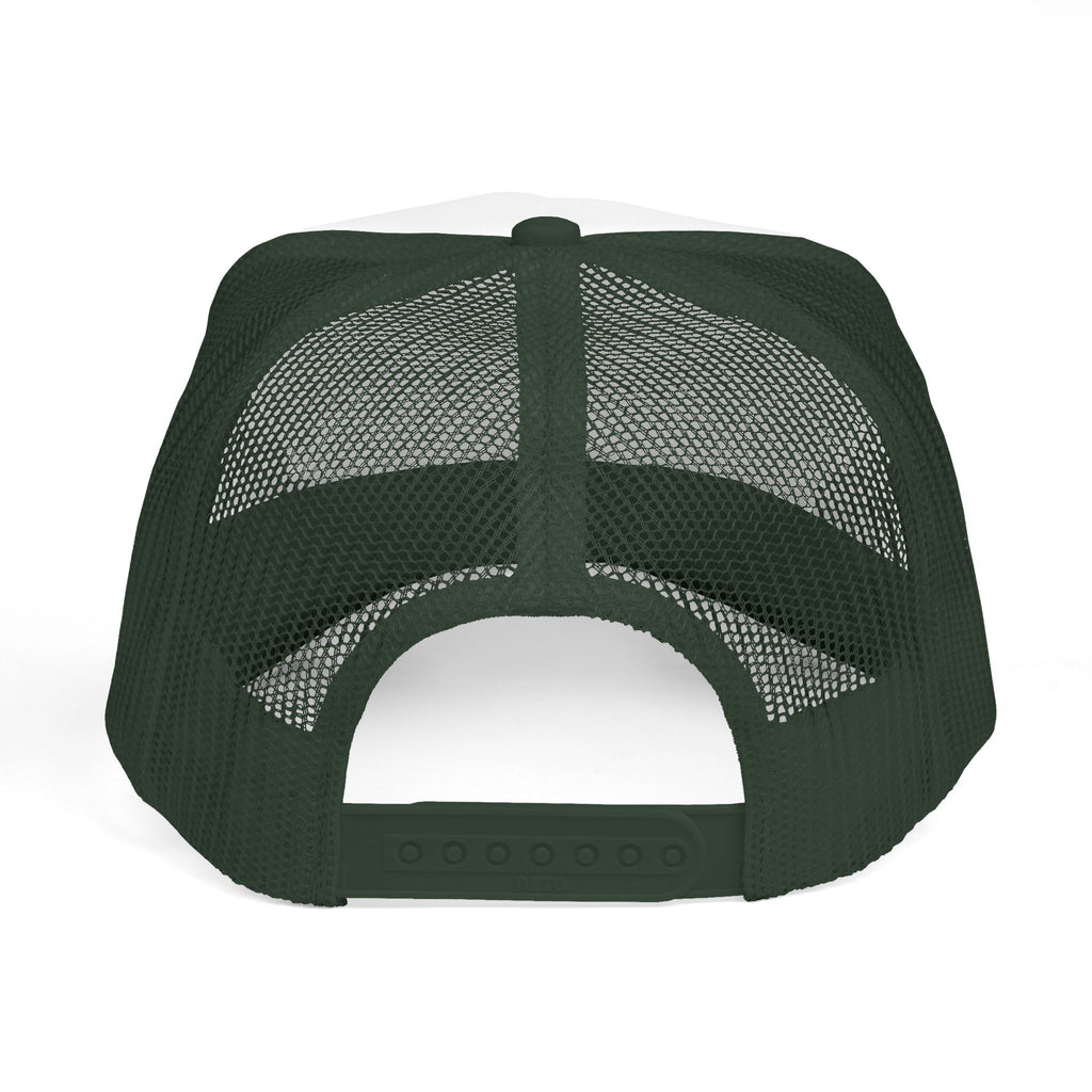 Faith Over Fear Trucker Cap — Christian Mesh Back Hat — Inspirational Religious Gift