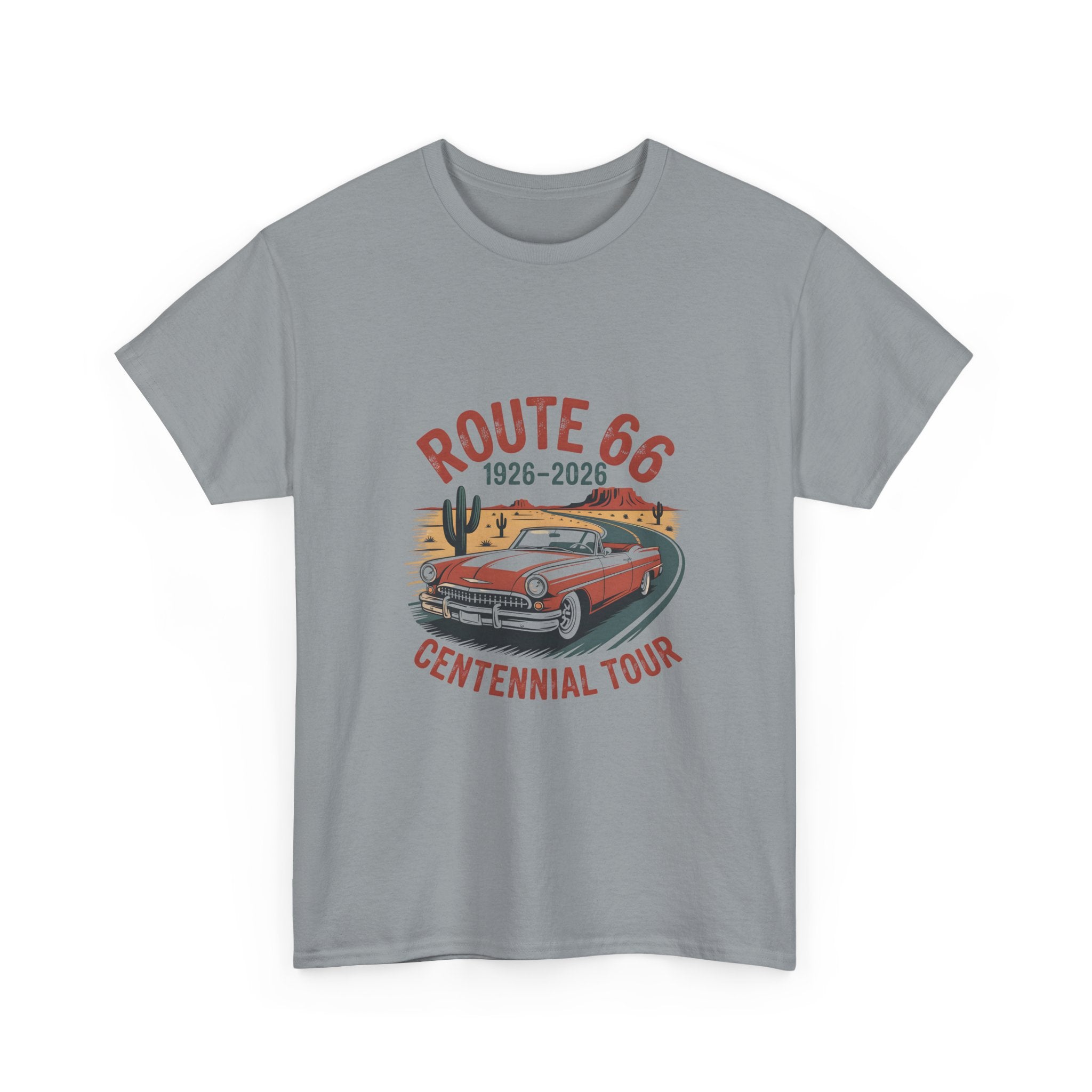 Route 66 Centennial Tour Vintage Road Trip T-Shirt