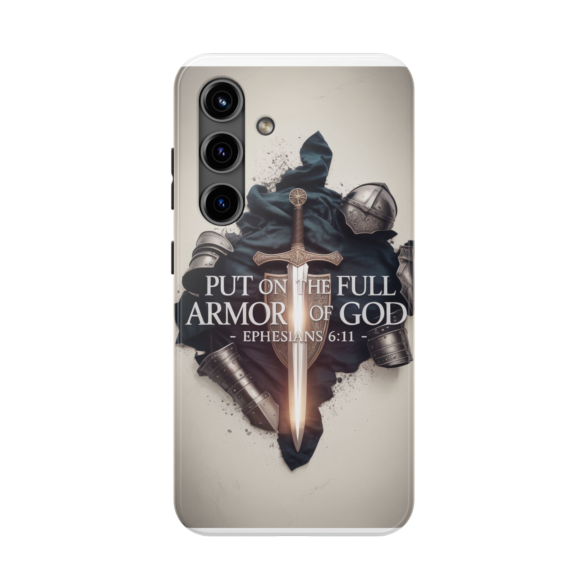 Armor of God Phone Case - Ephesians 6:11 Christian iPhone & Samsung Cover