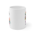 Fearfully & Wonderfully Made Floral Mug — Psalm 139 Inspirational 11oz Coffee Cup