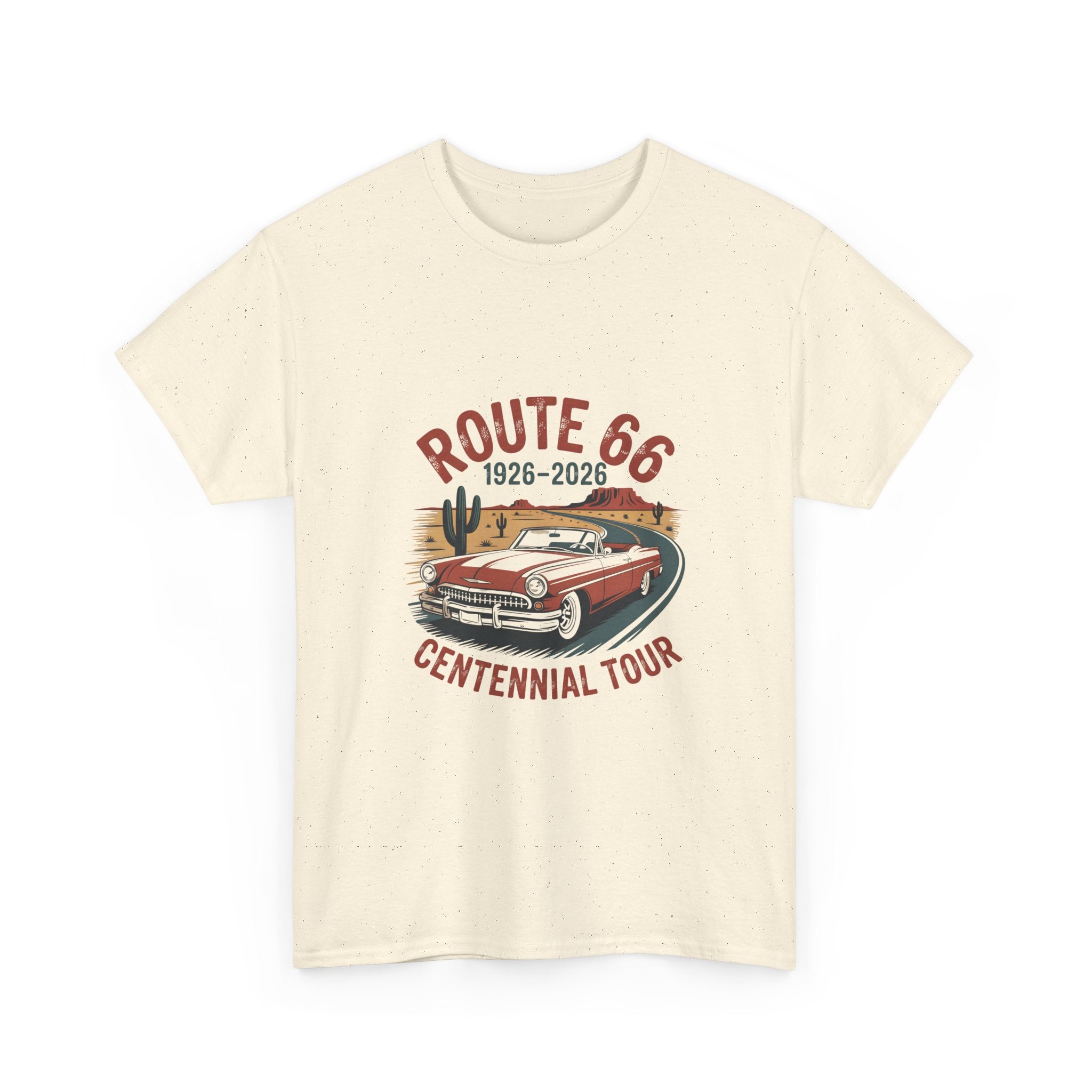 Route 66 Centennial Tour Vintage Road Trip T-Shirt