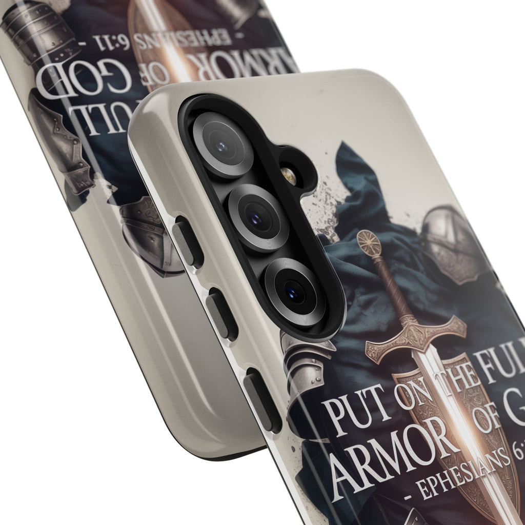 Armor of God Phone Case - Ephesians 6:11 Christian iPhone & Samsung Cover